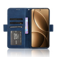 Klapkové puzdro pre Xiaomi Poco F7 Pro, Card Slot, tmavomodré