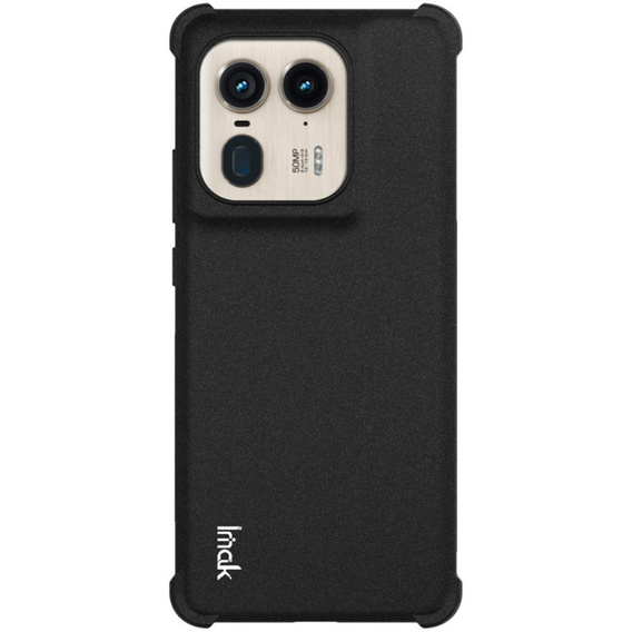 IMAK Obal na mobil pre Motorola Edge 50 Ultra, Dropproof, čierne