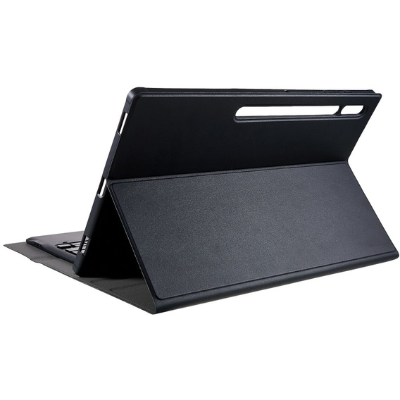 Puzdro + klávesnica Galaxy Tab S8 Ultra, TouchPad Pen Slot, čierne