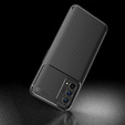 Obal na mobil pre Realme GT Master Edition, Carbon Gel, čierne