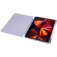 Puzdro pre iPad Pro 12.9" 2022/2021/2020 (6/5/4 gen.), Smartcase Hybrid, so slotom na stylus, fialové
