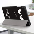 Puzdro pre Samsung Galaxy Tab A9+, Smartcase, don't touch me