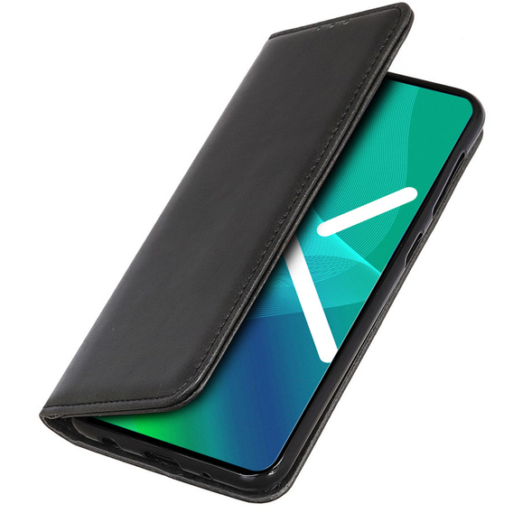 Klapkové puzdro pre Asus Zenfone 9 5G / 10 5G, Split Leather Wallet, čierne
