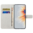 Klapkové puzdro pre Samsung Galaxy M15 5G, Wallet, Flower and Butterfly