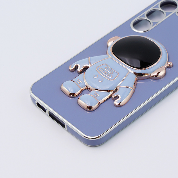 Obal na mobil pre Samsung Galaxy S23 Plus, Astronaut, modré