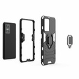Obal na mobil pre Realme GT Neo 3, Kickstand Ring, čierne