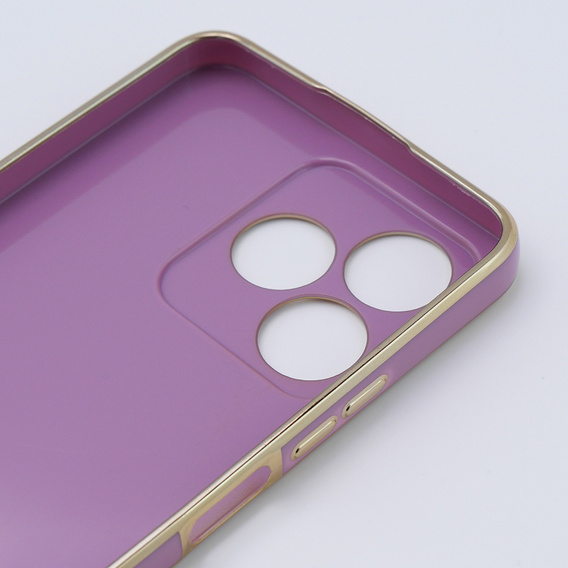 Puzdro pre Realme C51, Glamour CamShield, fialové