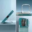 Puzdro pre iPhone 16 Pro Max, Frame Kickstand, pre MagSafe, Moon Green