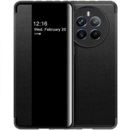 Flipové puzdro pre Realme 12 Pro 5G / 12 Pro+ 5G, Side View, čierne