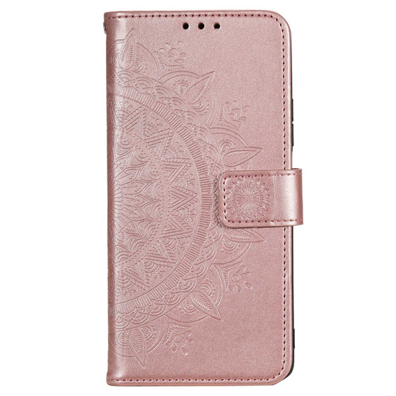 Klapkové puzdro pre Motorola Moto E22 / E22i, Mandala, ružové
