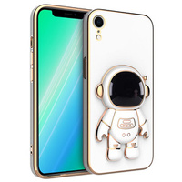 Obal na mobil pre iPhone XS Max, Astronaut, biele