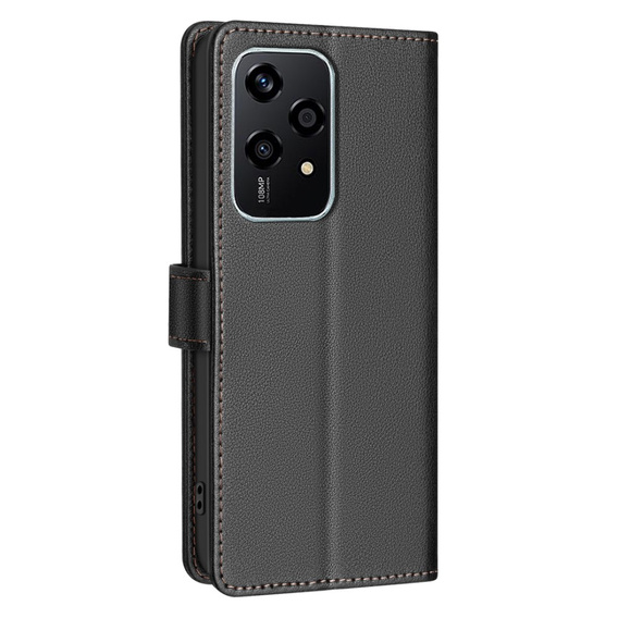 Klapkové puzdro pre Honor 200 Lite, BINFEN Wallet, čierne