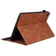 Puzdro pre Samsung Galaxy Tab S6 Lite, Classic, s priestorom pre stylus, hnedé