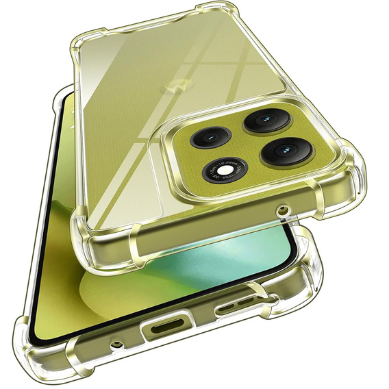 Obal na mobil pre Motorola Moto G86 5G, Dropproof, priehľadné
