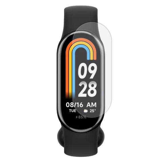 3x ERBORD Hydrogélová fólia pre Xiaomi Smart Band 10 / 9 / 8