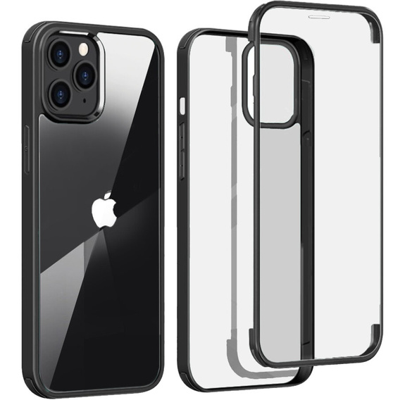 Obal na mobil pre iPhone 12 / 12 Pro, ERBORD Guardian, čierne