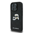 Karl Lagerfeld Hardcase Monogram Karl & Choupette Head Pin Case pre iPhone 16 Pro