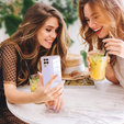 Obal na mobil pre Samsung Galaxy A12 / M12 / A12 2021, Electro heart, fialové