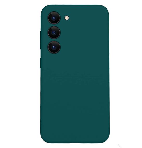 Obal na mobil pre Samsung Galaxy S23 Plus, Silicone Lite, zelený