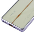 Puzdro pre Realme 11 Pro 5G / Pro+ 5G, Electroplating Frame, transparentné / fialové