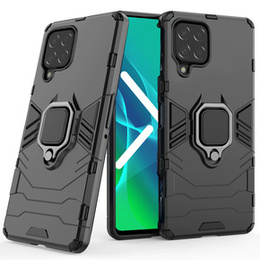 Obal na mobil pre Samsung Galaxy M53 5G, Kickstand Ring, čierne