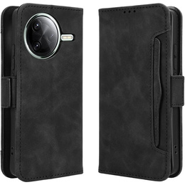 Klapkové puzdro pre Xiaomi Poco F7 Ultra, Card Slot, čierne