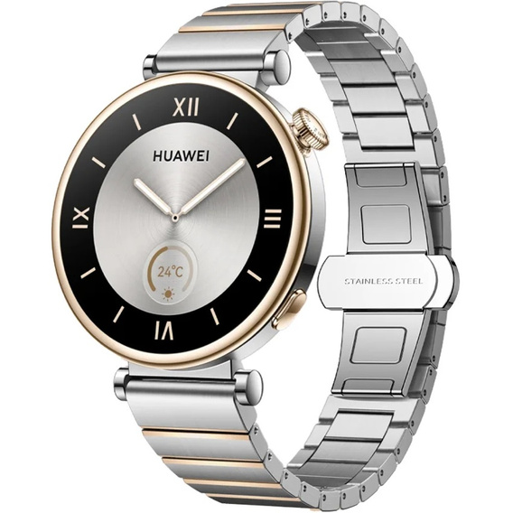 Bransoleta Stainless z teleskopem 20mm, Silver