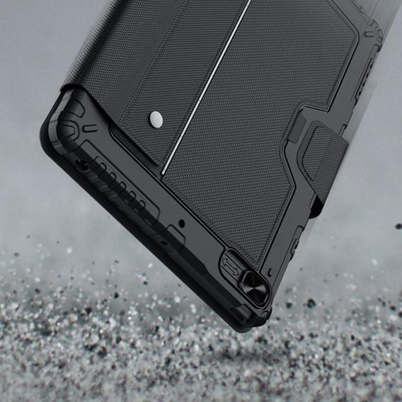Puzdro + klávesnica iPad 7/8/9 10.2 2019 / 2020 / 2021, NILLKIN Bumper Pen Slot, čierne