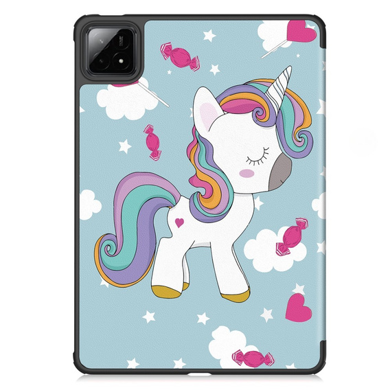 Puzdro pre Xiaomi Pad 7 / 7 Pro, Smartcase, unicorn