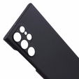 Puzdro pre Samsung Galaxy S22 Ultra, Aramid Fiber Cover, čierne