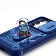 Obal na mobil pre Samsung Galaxy S23 Plus, CamShield Slide, modré