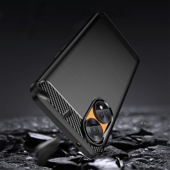 Obal na mobil pre Oppo Reno8 T 4G, Carbon, čierne