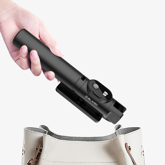 Selfie tyč s funkciou statívu a diaľkovým ovládaním Bluetooth, pre smartfóny so šírkou od 6,5 cm do 9,5 cm