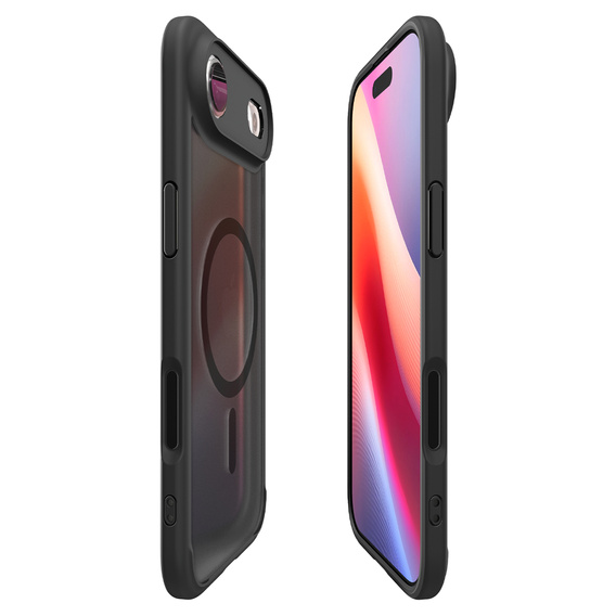 Spigen Ultra Hybrid MagSafe puzdro pre iPhone Air, Frost Black