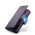 CASEME Litchi Wallet flipové puzdro pre Samsung Galaxy Z Fold7 5G