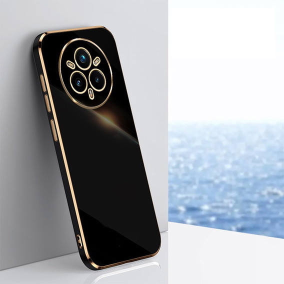 Puzdro pre Realme 14 Pro+ 5G, Glamour CamShield, čierne