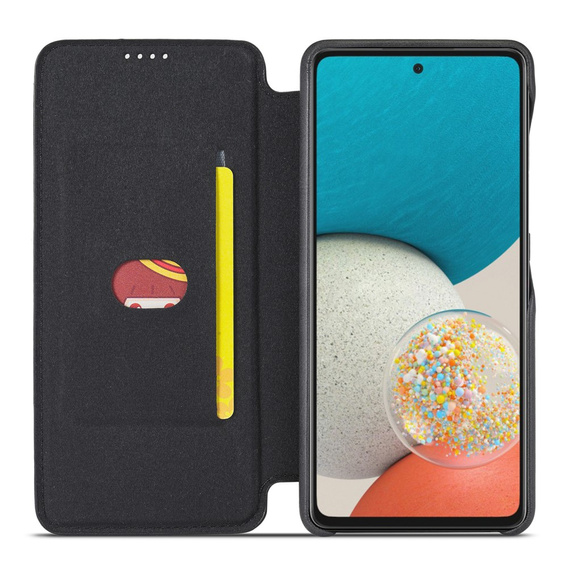 Klapkové puzdro pre Samsung Galaxy A53 5G, LC.IMEEKE, čierne