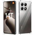 Obal na mobil pre Xiaomi 14T Pro, Dropproof, priehľadné