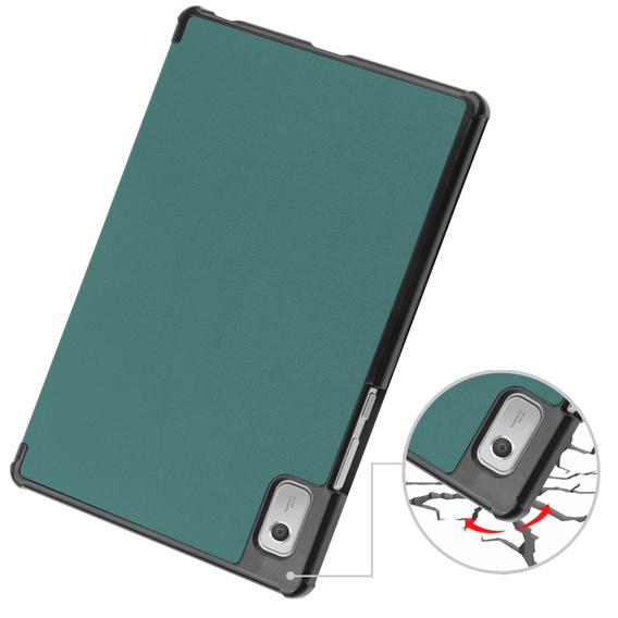 Puzdro pre Lenovo Tab M9, Smartcase, zelený