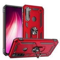 Pancierované obal na mobil pre Xiaomi Redmi Note 8T, Nox Case Ring, červené