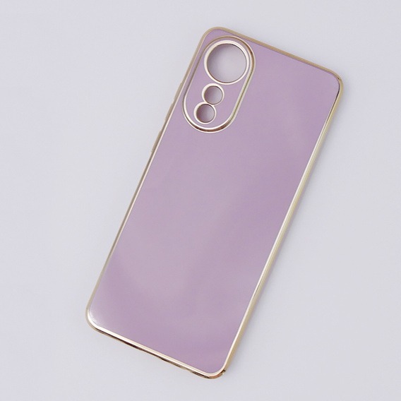 Puzdro pre Oppo A78 4G, Glamour CamShield, fialové