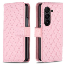 Klapkové puzdro pre Samsung Galaxy Z Fold6 5G, Wallet, BINFEN COLOR, ružové