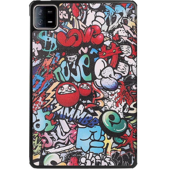 Puzdro pre Xiaomi Pad 6 / 6 Pro, Smartcase, graffiti