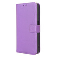 Klapkové puzdro pre Realme Note 50, Wallet Smart Magnet, fialové