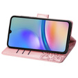Klapkové puzdro pre Samsung Galaxy A05s, Butterfly, fialové