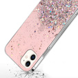 Obal na mobil pre iPhone 11, Glittery, ružové
