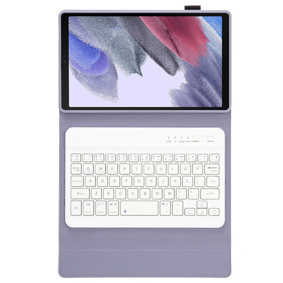 Puzdro + klávesnica Samsung Galaxy Tab A7 Lite 8.7 T220 / 225, fialové