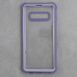 Obal na mobil pre Samsung Galaxy S10 Plus, Dexnor Full Body Rugged, transparentné / fialové