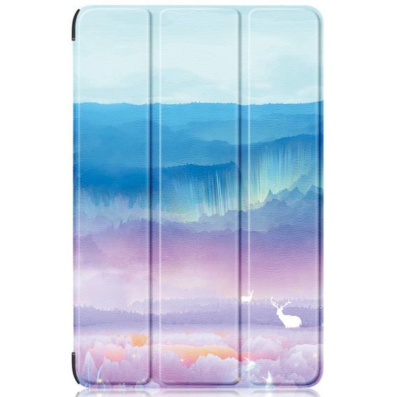 Obal na mobil pre Samsung Galaxy Tab S9, Smartcase Hybrid Pen Slot, deer fantasy