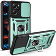 Obal na mobil pre Xiaomi Poco X5 Pro 5G, CamShield Slide, zelené